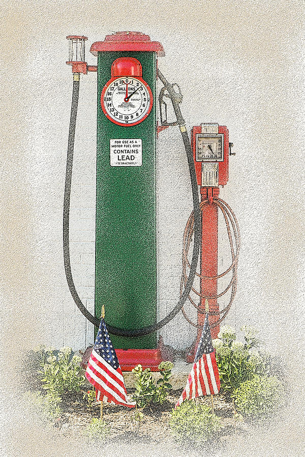 Fluid Gas Pump and Air Pump Photograph by Mary Timman