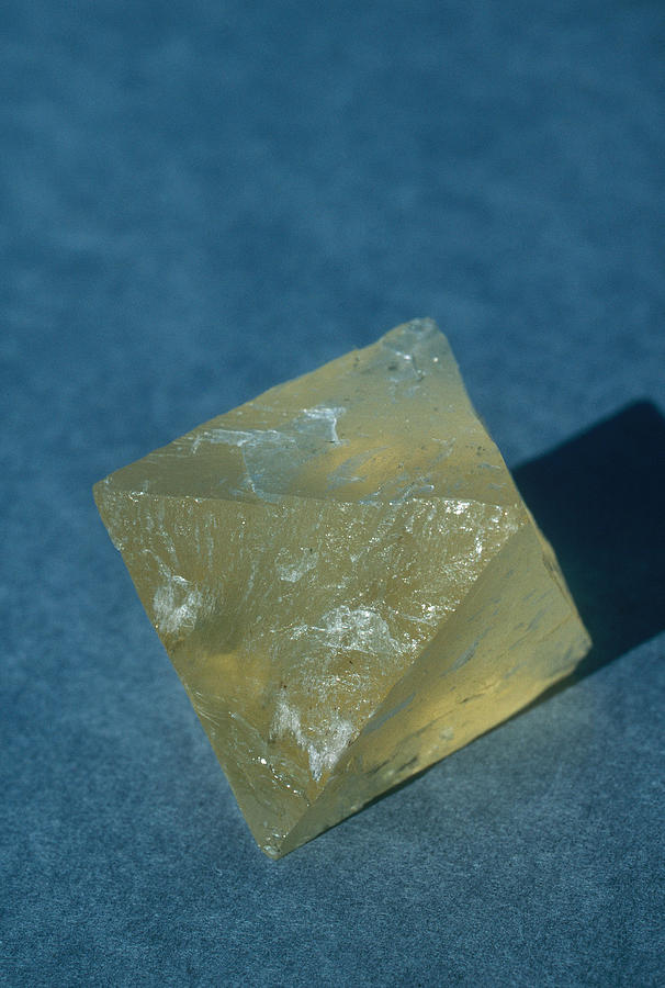 Fluorite Crystal Photograph by A.b. Joyce