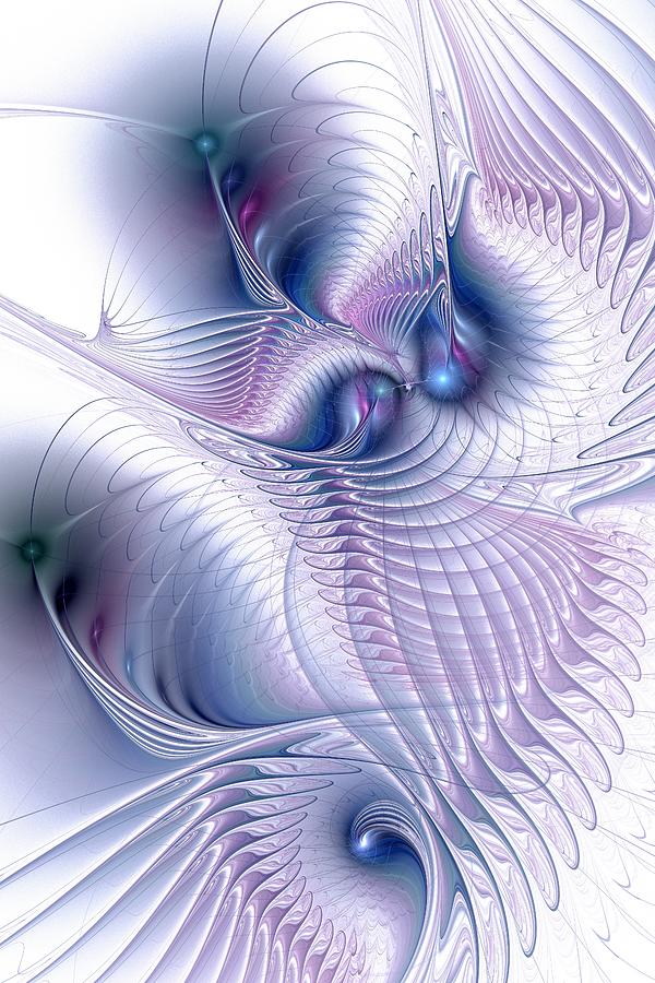 Abstract Digital Art - Flux by Anastasiya Malakhova