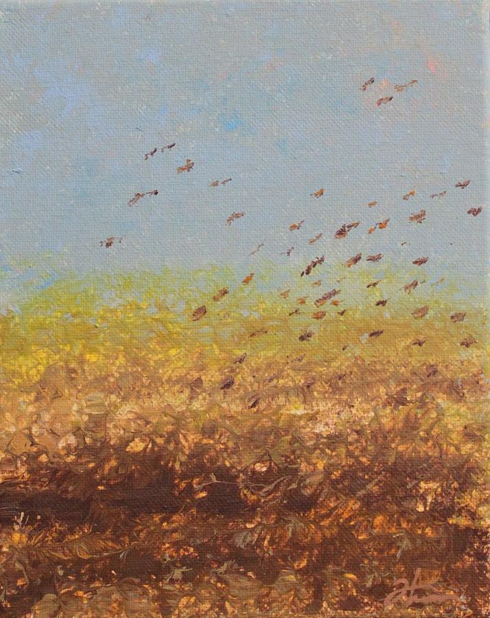 Fly Away Home Painting by Todd Hoover