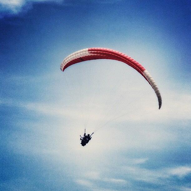 Fly Photograph - Fly Away
#paragliding #glider #fly by Bimo Pradityo