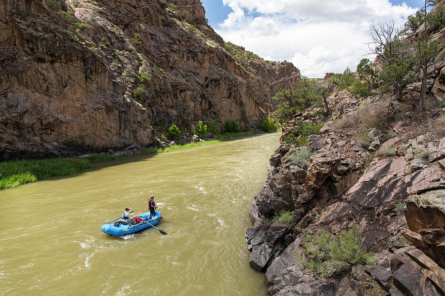 Fly Fishermen On The Black Canyon Photograph by Wray Sinclair | Fine ...