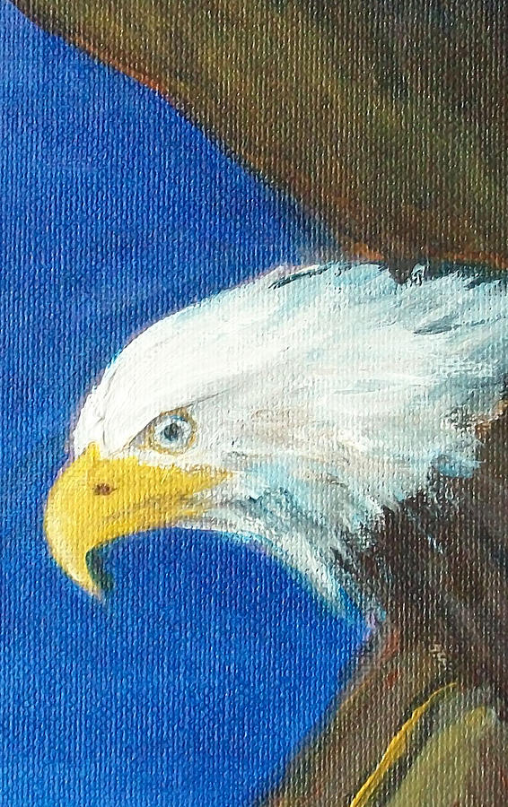 Fly Like the Eagle Painting by Jane See