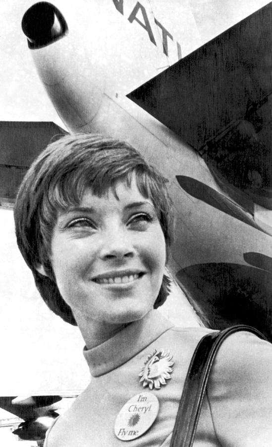Fly Me Airline Ad Campaign Photograph by Underwood Archives
