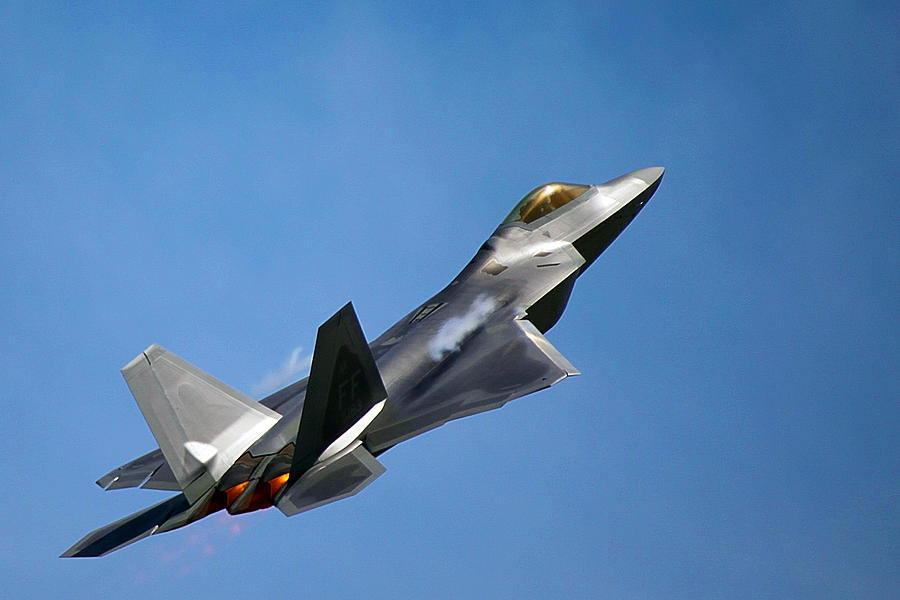 F-22 Raptor Photograph by Mitch Cat