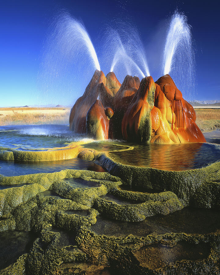 Fly Ranch Geyser, Gerlach, Nevada Photograph by Theodore Clutter