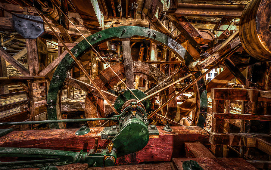 Fly Wheel Photograph by Ray Congrove