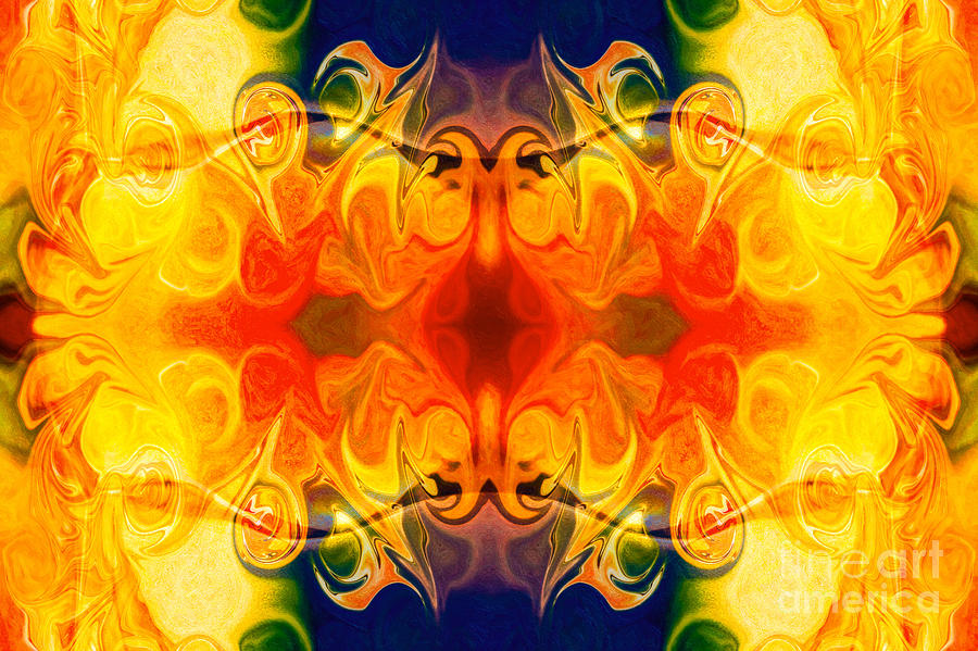 Fly With Me Abstract Pattern Artwork by Omaste Witkowski  Digital Art by Omaste Witkowski