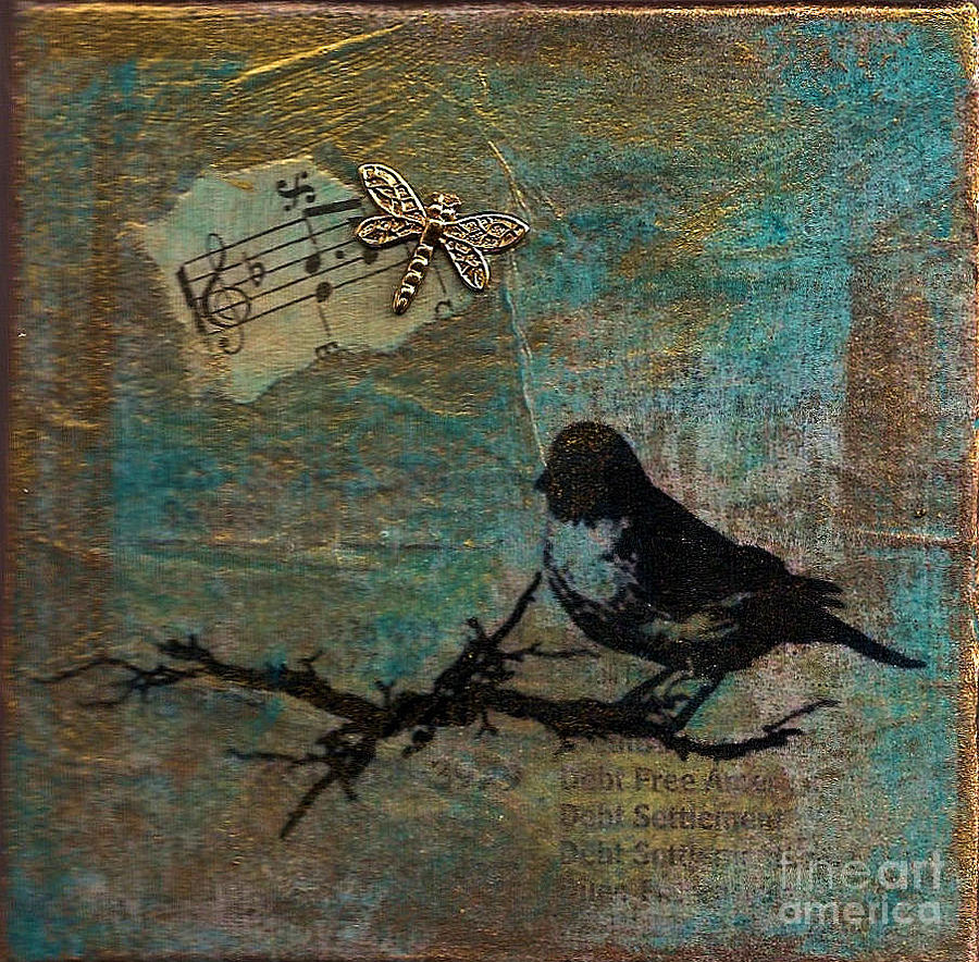 Fly With Me Mixed Media by Ruby Cross
