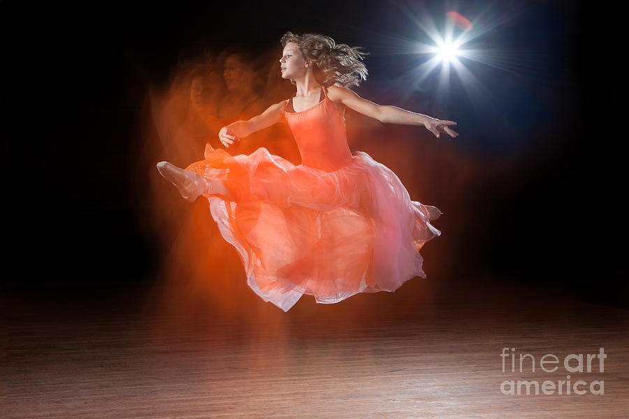 Flying Ballerina Photograph by Cindy Singleton