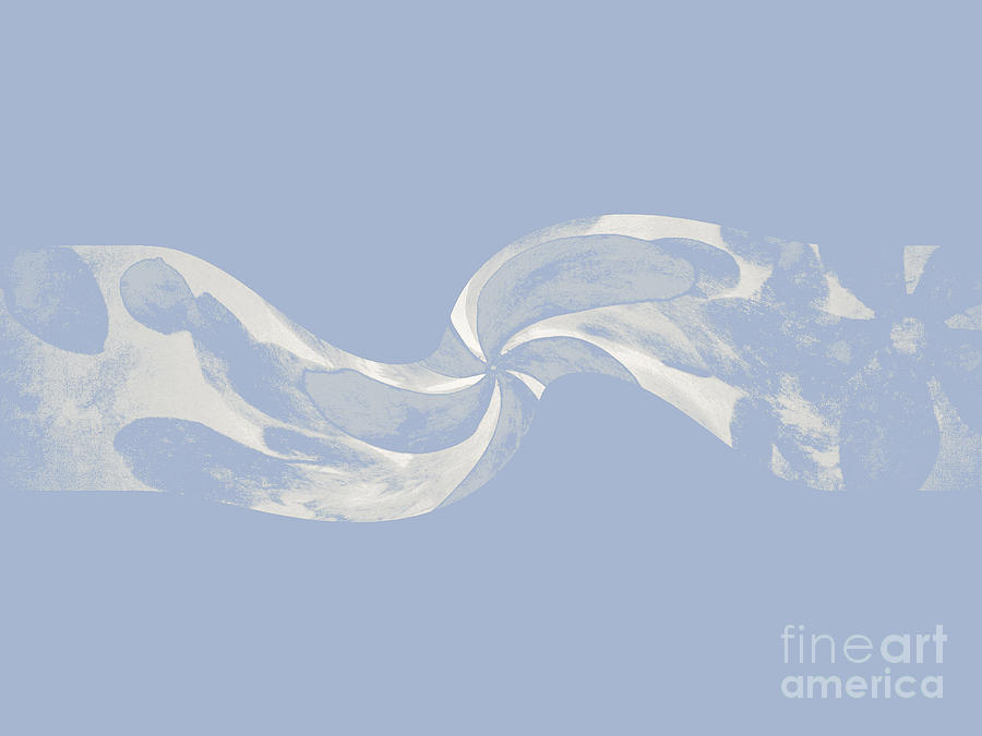 Flying Chiffon Scarf Digital Art by Darla Wood