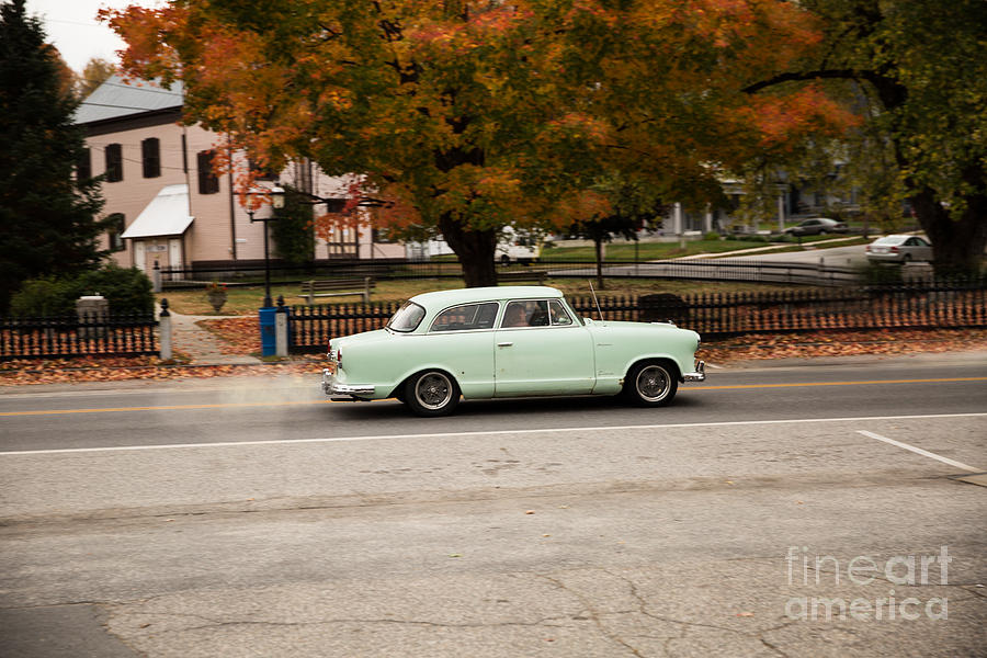 Flying Ford Anglia Photograph by Brenda Giasson