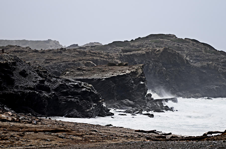 Stormy sea in Minorca - Flying free Photograph by Pedro Cardona Llambias