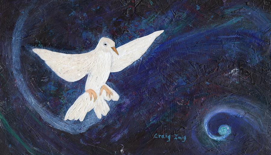 Bird and Earth 1 Painting by Craig Imig - Fine Art America