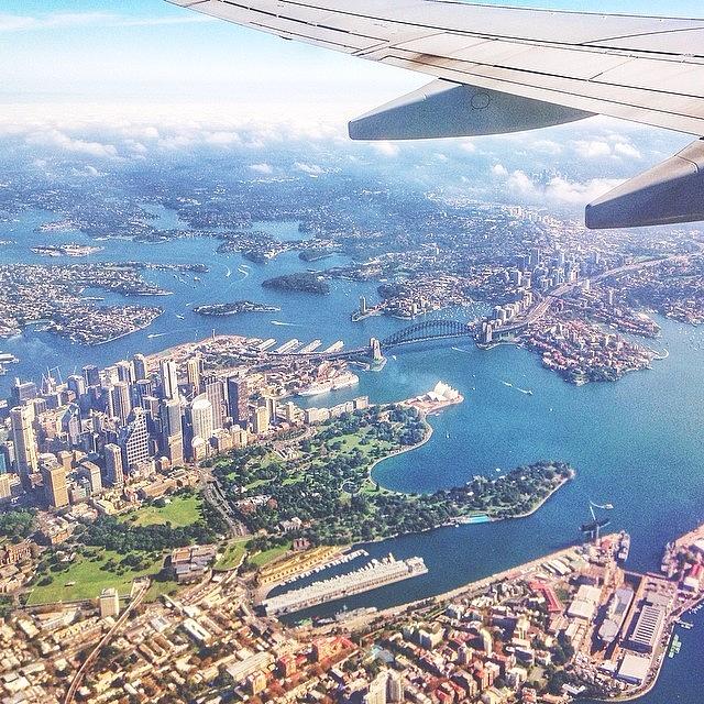 Flying Out Of Sydney. So Excited For Photograph by Pauly Vella