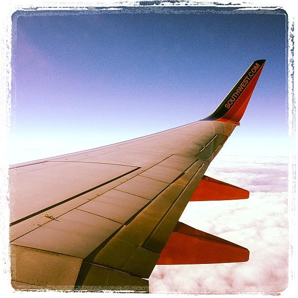 Swa Photograph - Flying To St. Louis, Somewhere Over by Robert Roslauski