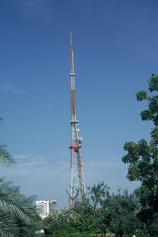 Fm Radio Transmission Tower Photograph by A.b. Joyce