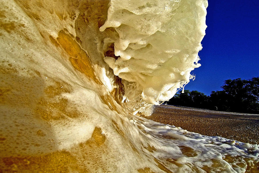 Foamy Photograph by James Roemmling