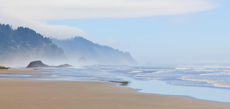 Fog At The Beach Photograph by Athena Mckinzie