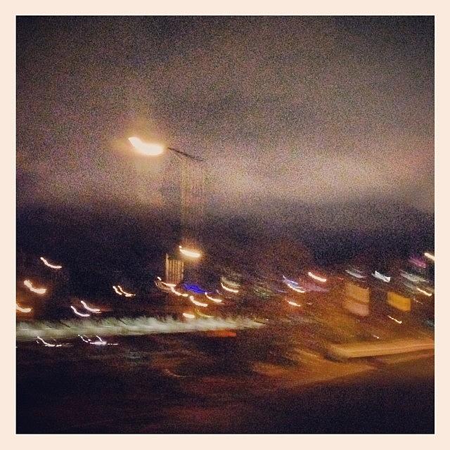 Chicago Photograph - #fog Comes In#blurry #chicago Skyline# by Jen Luna