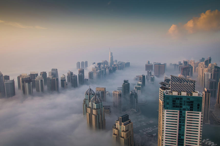 Fog In Dubai Photograph by Umar Shariff Photography