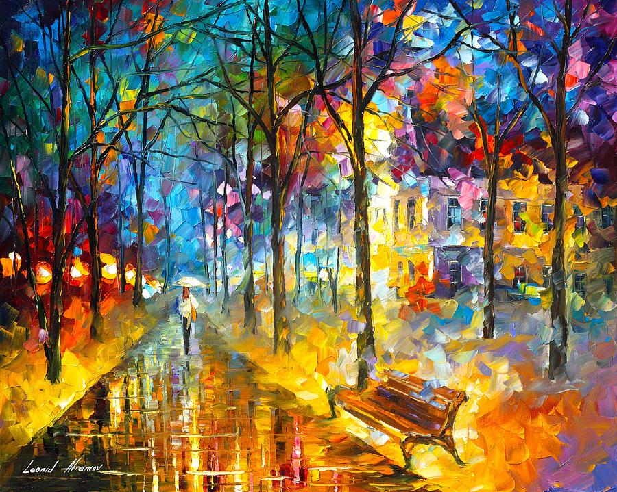 Fog Of Color Painting by Leonid Afremov