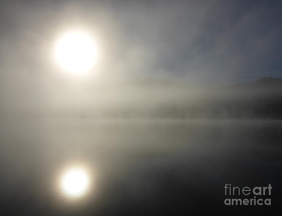 Fog on the Lake Photograph by Cristina Stefan