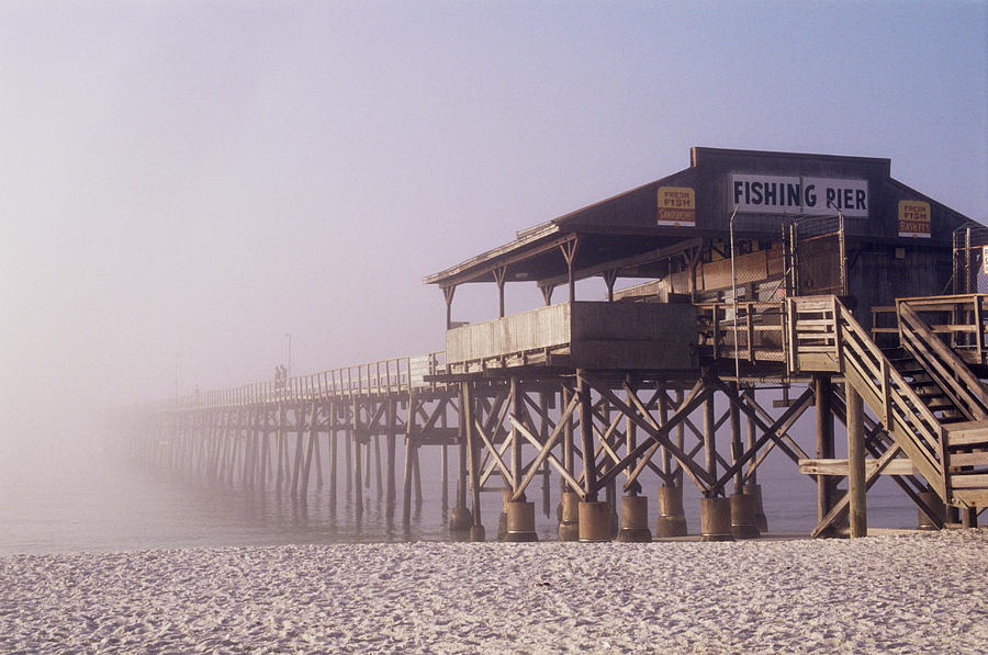 Fog Over Pensacola Beach Photograph by Jim Edds/science Photo Library