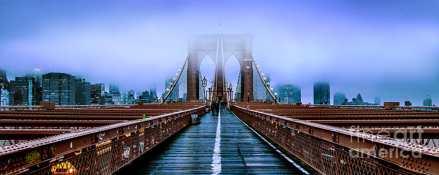 Fog Over The Brooklyn Photograph