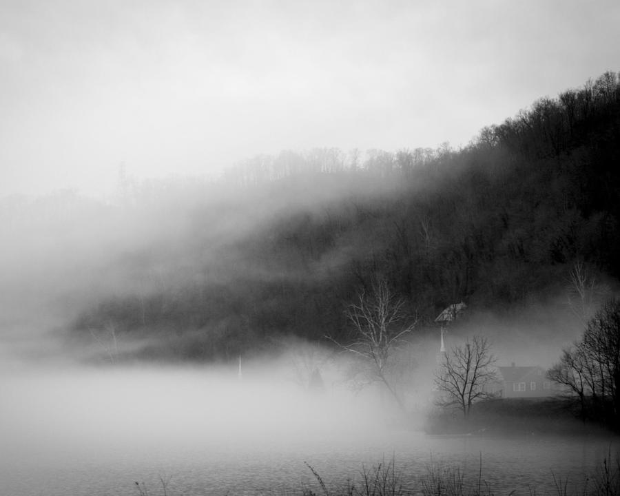 Nature Photograph - Fog Rolling In by Teresa Wissen