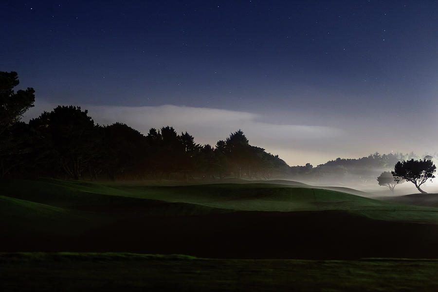 Fog Setting Into The Golf Course Photograph by Sawaya Photography