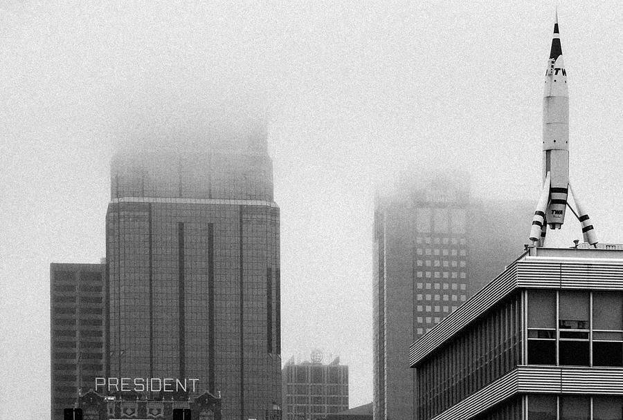 Kansas City Photograph - Fogged In by Tracy Rollins