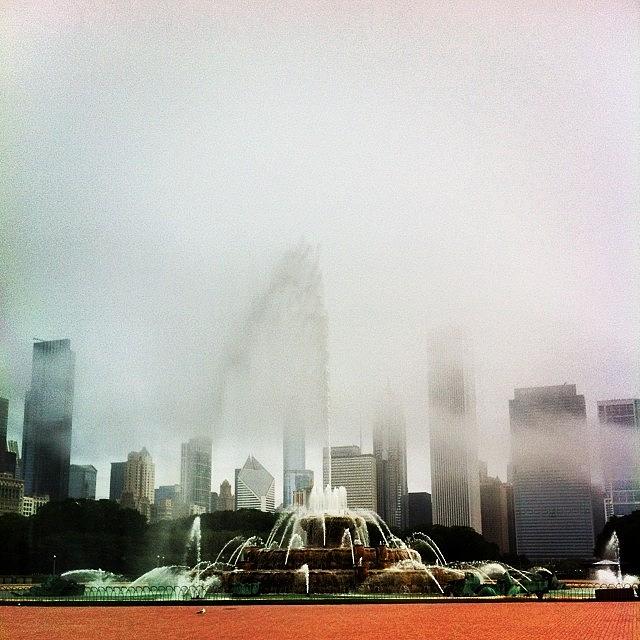 Chicago Photograph - #foggy #chicago by Shane Stewart