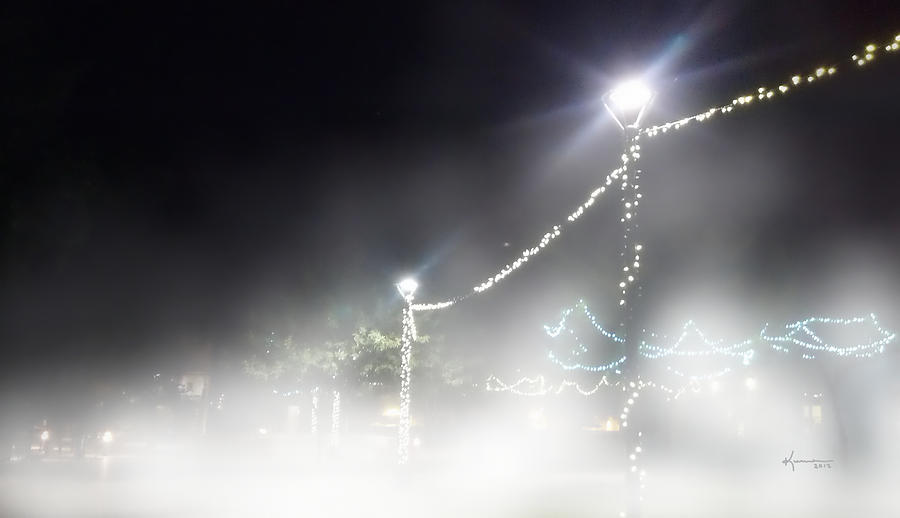 Foggy Christmas Eve Photograph by Kume Bryant