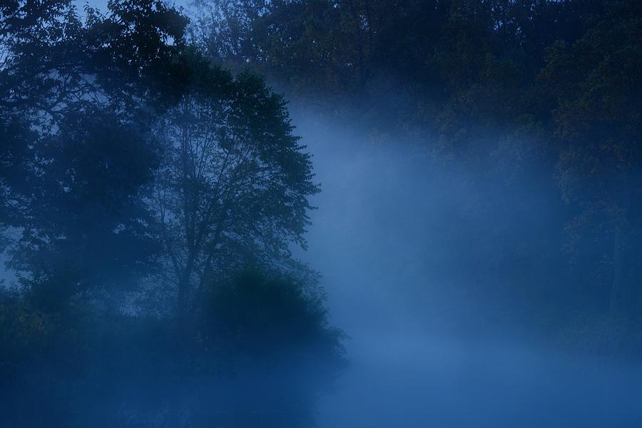 Foggy Dawn III- Holmdel Park Photograph by Angie Tirado