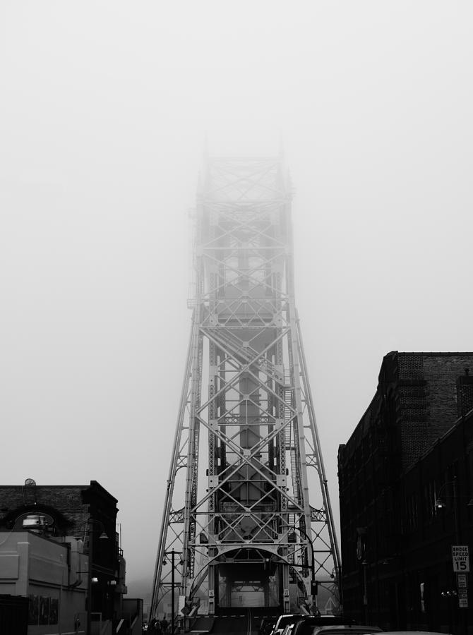 Foggy Day in Duluth Photograph by Hermes Fine Art