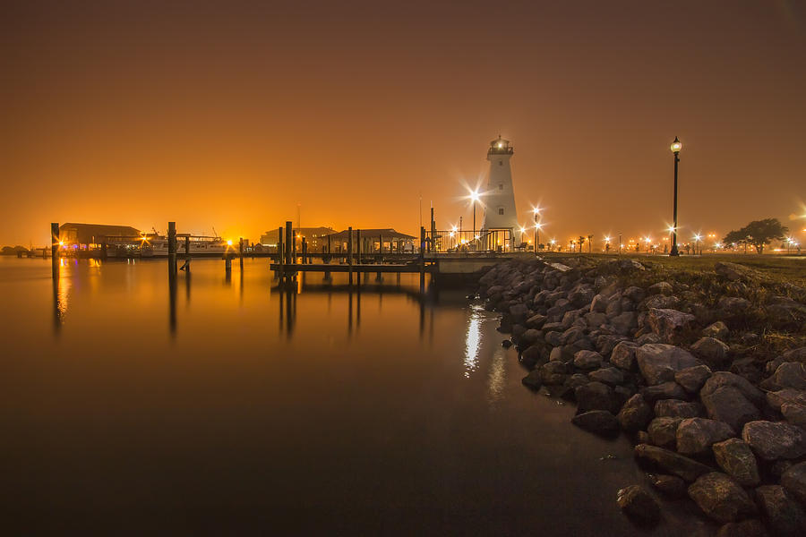 Foggy Harbor Photograph by Brian Wright
