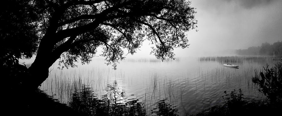 Foggy Lake Morning Photograph