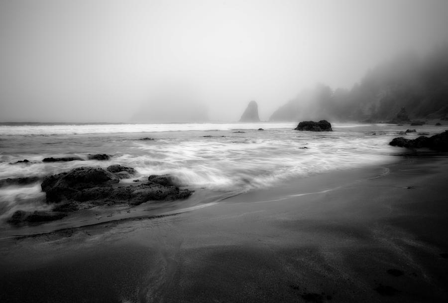 Foggy Monochrome Photograph by Mark Alder