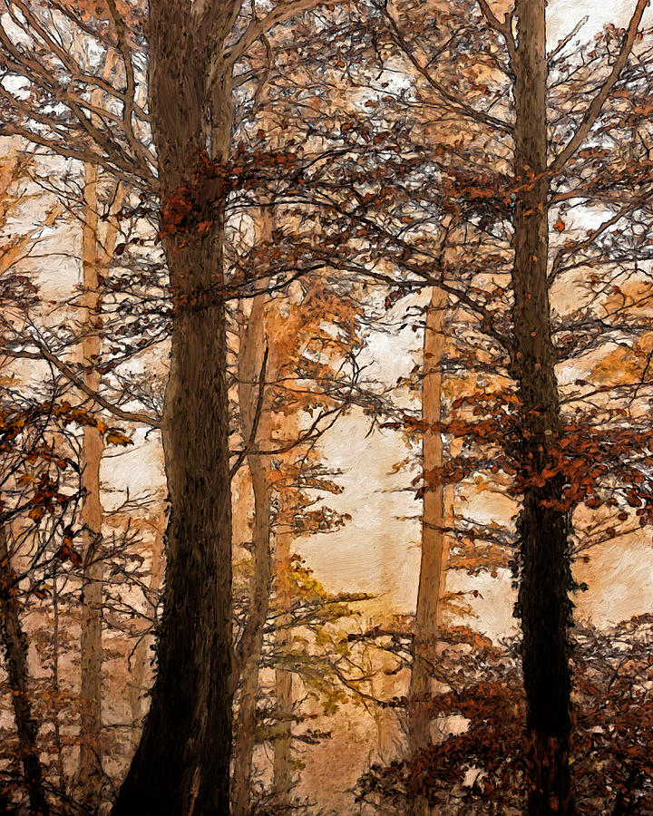 Foggy Morning Painting by Michael Pickett