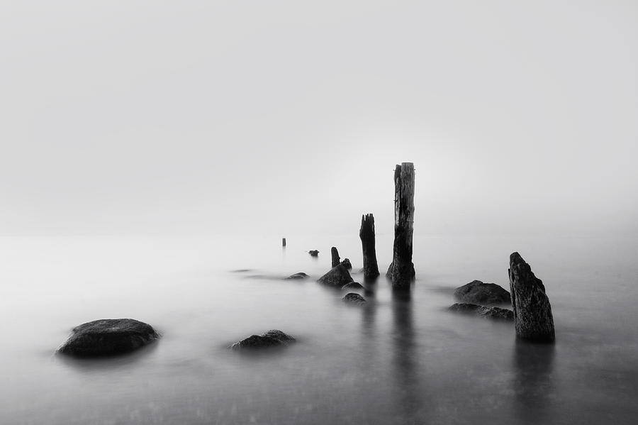Foggy New England Sea Photograph By Stephanie Mcdowell Fine Art America