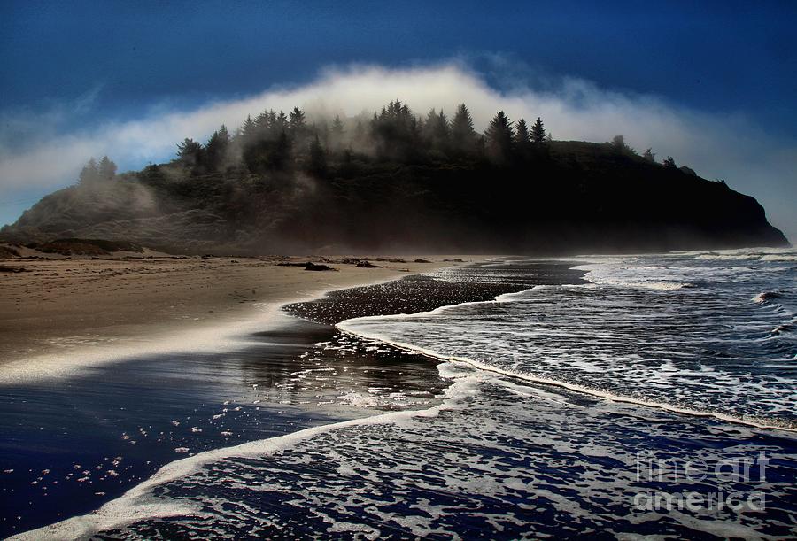 Foggy Pacific Reflections Photograph by Adam Jewell
