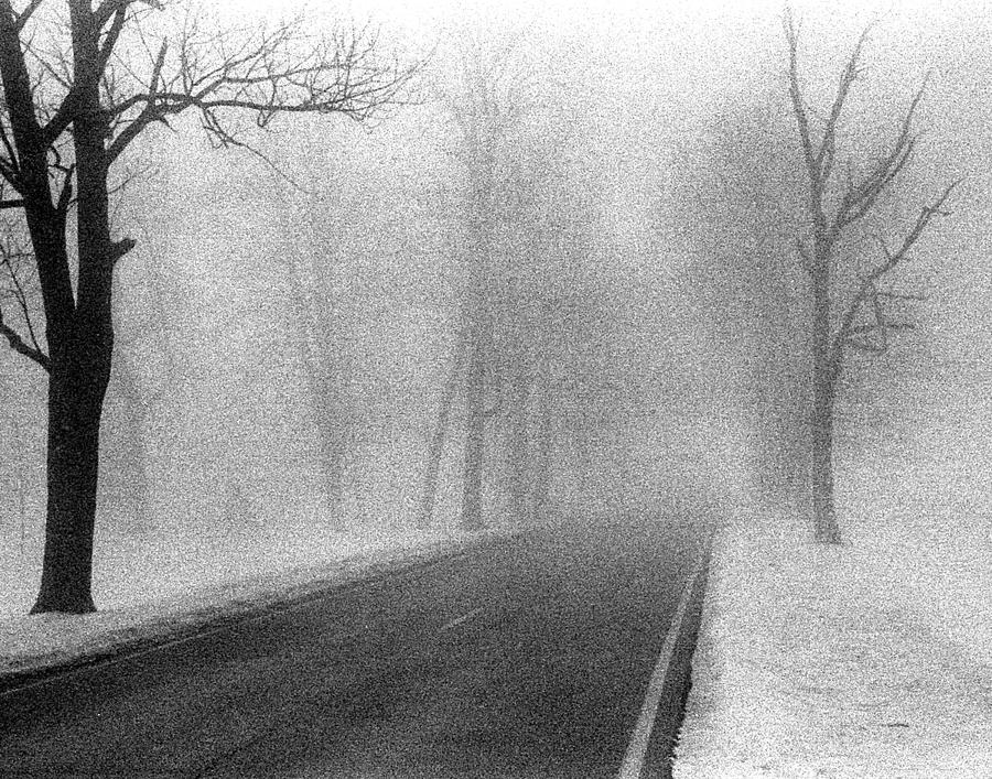 Foggy Road Photograph by Christopher McKenzie