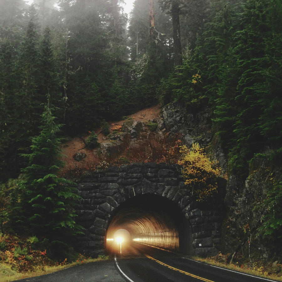 Foggy Tunnel Photograph by Kevin Russ