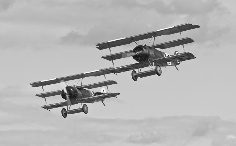 Fokker Fighter Triplane Photograph by Maj Seda