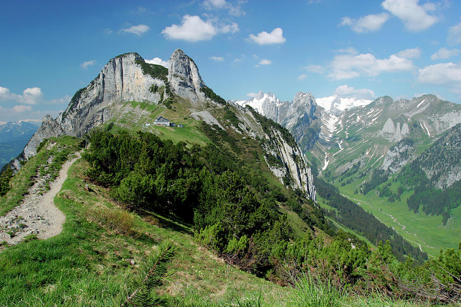 Folded Limestone Ridge Photograph by Michael Szoenyi/science Photo ...