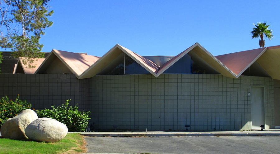 Folded Plate Roof In The Round Photograph by Randall Weidner