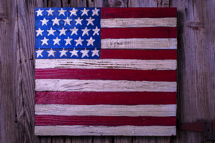 Folk Art American Flag Photograph by Garry Gay