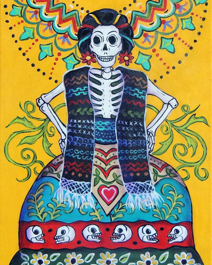 mexican day of the dead folk art