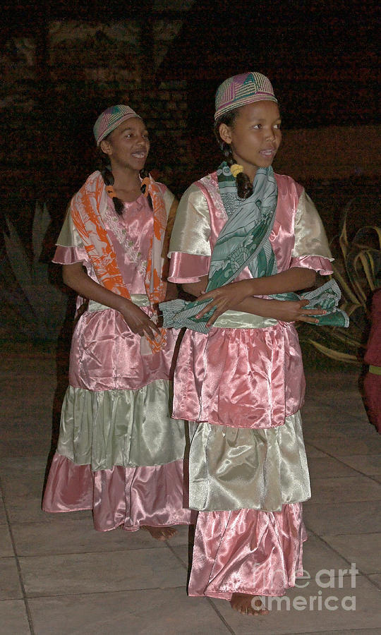 folk dance group from Madagascar 4 Photograph by Rudi Prott